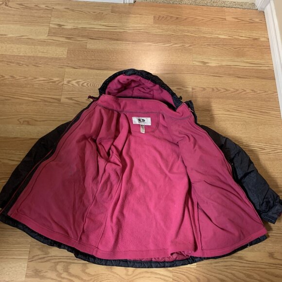 Athletic Works Winter Coat Woman Size Medium with Removable Liner Fleece - Picture 2 of 2